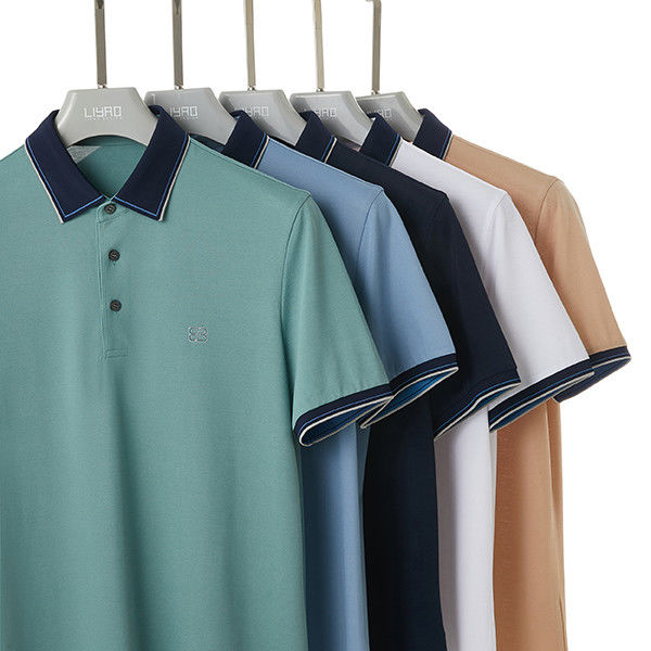 男性のサブライメーションポロTシャツ 空白 オーダーメイド 柔らかいしわ 無料Oem Odm 必要に応じて