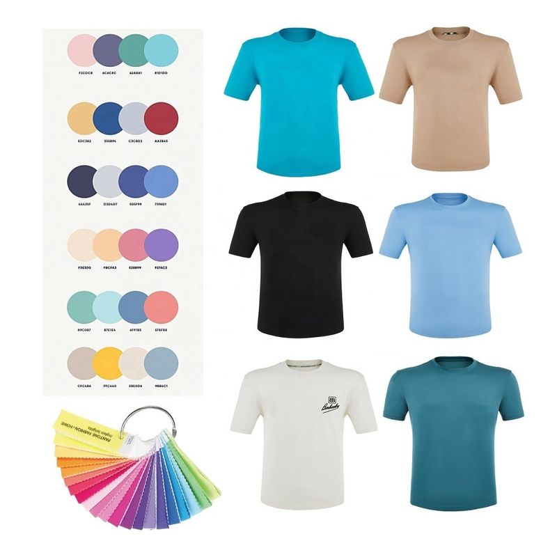 サポート 7 日 サンプル注文 リードタイム カスタムロゴ 印刷 男性用綿Tシャツ