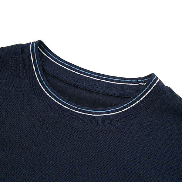 カスタマイズされたロゴ グラフィックデザイン 男性Tシャツ クラシック100%綿 丸い首 オーバーサイズ
