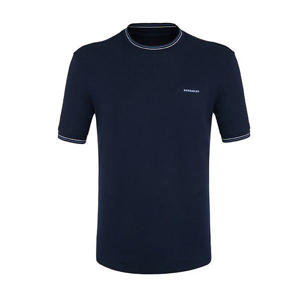カスタマイズされたロゴ グラフィックデザイン 男性Tシャツ クラシック100%綿 丸い首 オーバーサイズ