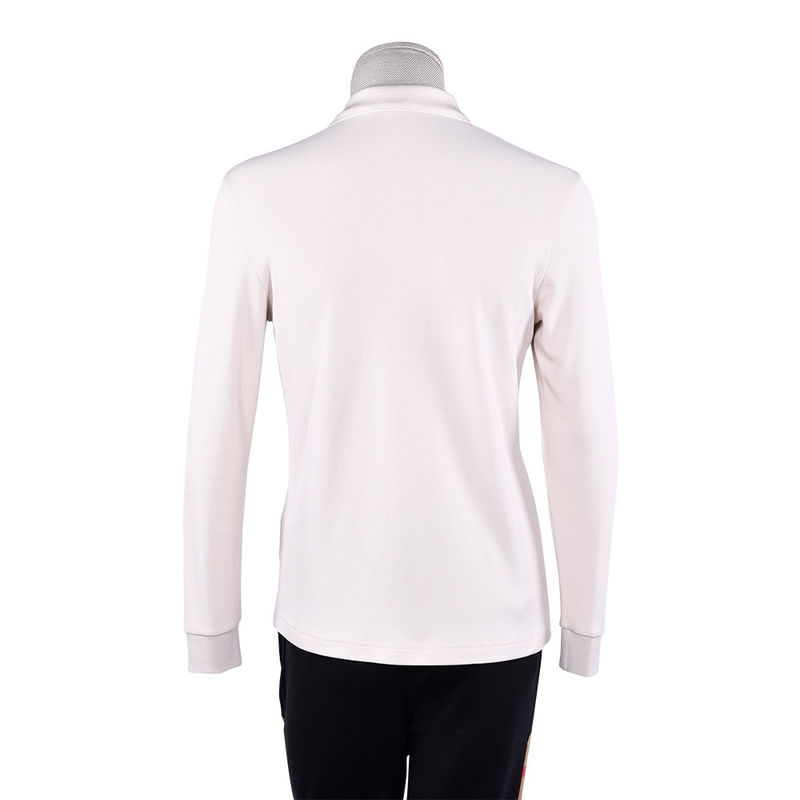 カスタムロゴ スリムフィット ポロシャツ 脱毛防止 黒 編み織り法