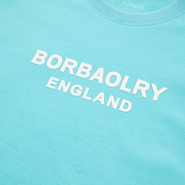 オーバーサイズ 丸い首のTシャツ 100% 綿製 サポート 7 日 サンプル オーダーリードタイム