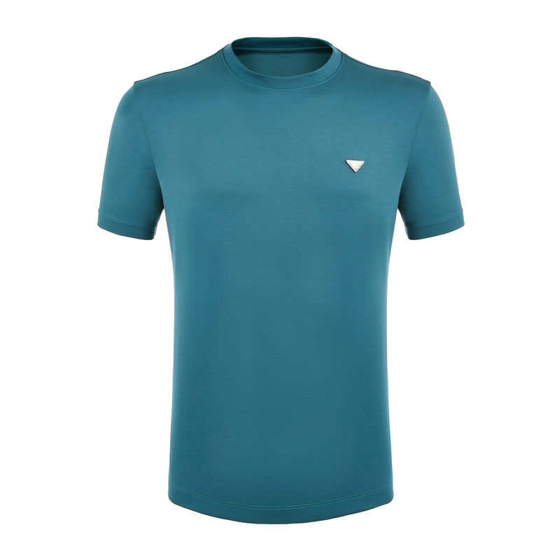 100 コットン カスタムプリントTシャツ 短袖 オールネックTシャツ 男性と子供用