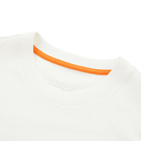 日々のカジュアル オフィス 2024 オーダーメイドデザイン 丸頸 白綿 男性用Tシャツ