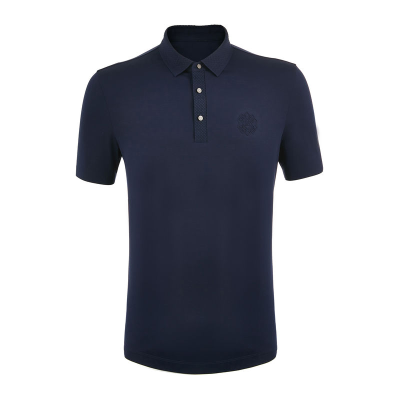 オーダーメイドデザイン ポロネックカラー 男性の水分消しゴルフとワークウェア ポロシャツ