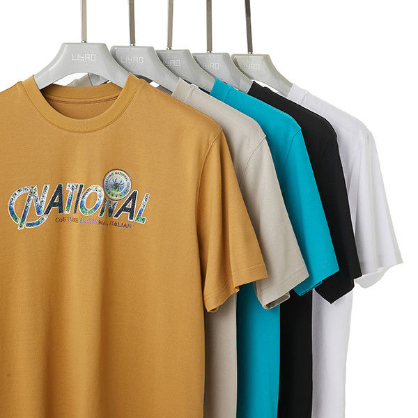 男性用ヘビー級Tシャツ オネックスタイル 170-210グラム 迅速乾燥とエボス印刷