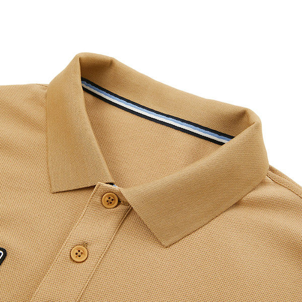 男性用ポロシャツ 短袖 95% ポリエステル 5% スパンデックス ファッション・トレンド セーター
