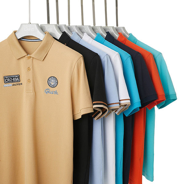 OEM ODM デザイン 男性用ポロシャツ 100% コットンTシャツ ベトナム カスタムスタイル フォシャン