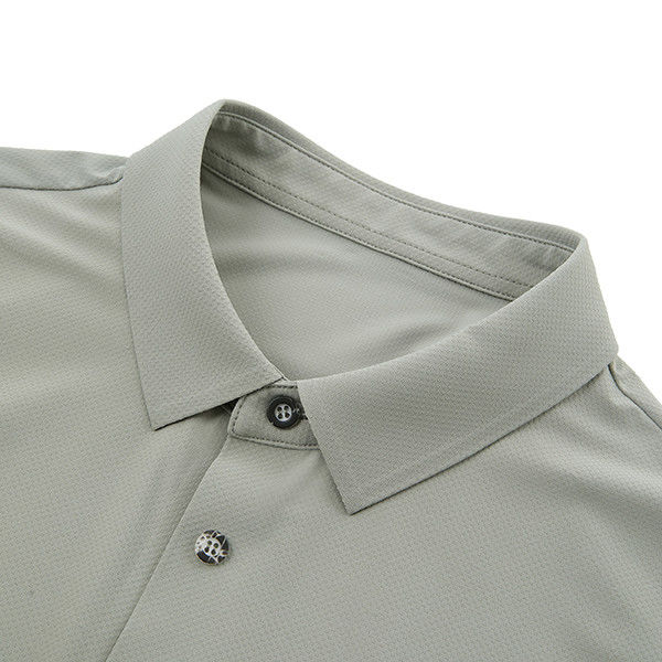 カスタマイズされた色 夏の抗しびれ シンプルポーロTシャツ 男性用 ドライクールフィット