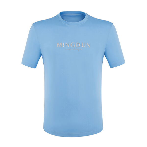 170-210グラム 高弾性 パーソナライズされた ノーマル オーバーサイズ 無地 Tシャツ ロゴ付き メンズ用カスタムパターン Tシャツ