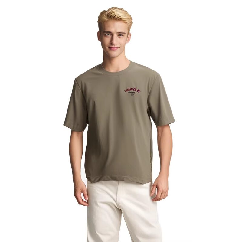 ベストセラー ユニセックス カスタムロゴプリント ヴィンテージ オーバーサイズ ストリートウェア 半袖 メンズ Tシャツ