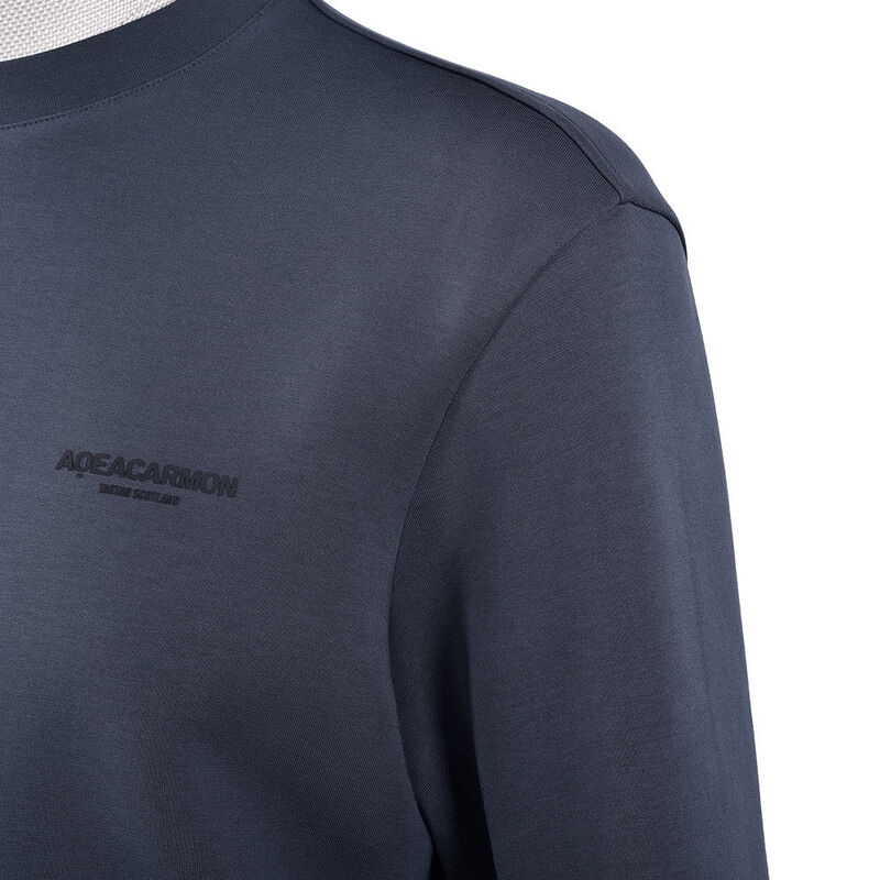 カスタムデザイン シンプル カラー ダークブルー フリース ストリートウェア ジョギング フレアパンツ スポーツウェア スウェットパンツとフーディ ジョギング セット 男性 刺身