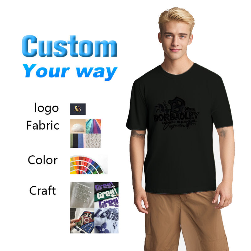 180g シャツ 在庫 夏 プリント 100% 綿 固定 クラシック シャツ プラスサイズ 男性Tシャツ