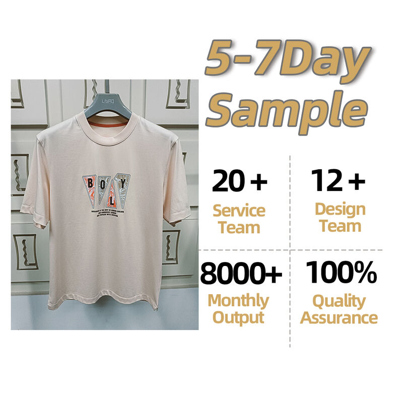 カスタム 高品質 綿100% スクリーン印刷 半袖 クルーネック Tシャツ ロゴプリント