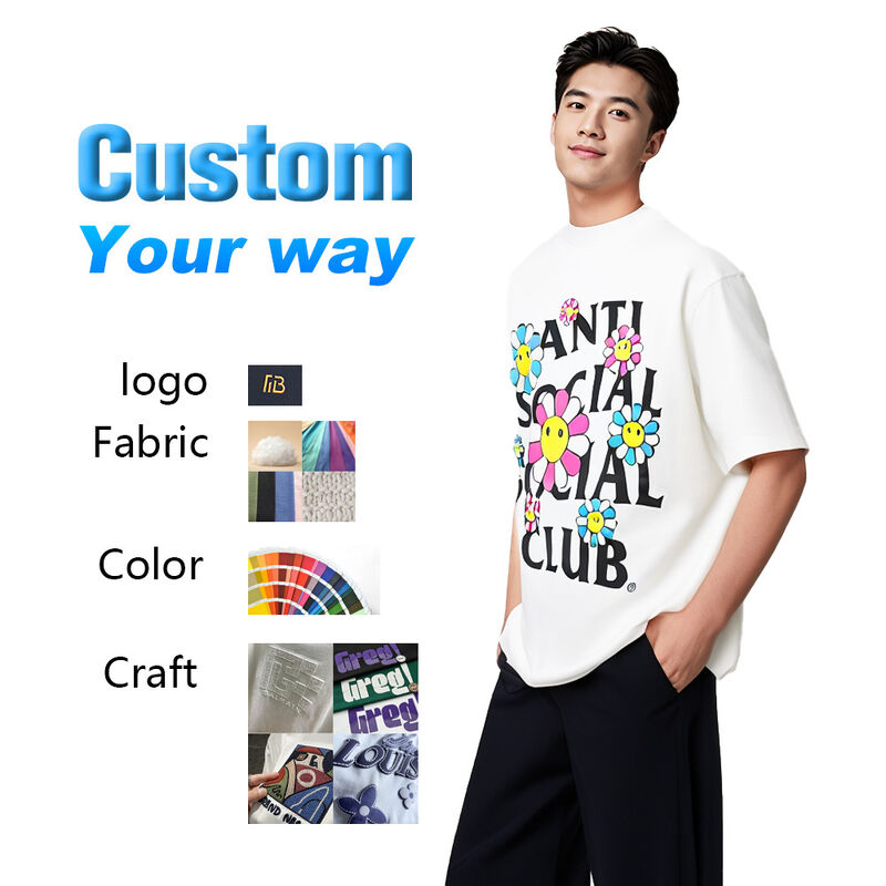 新しいオーバーサイズユニセックス 夏の新しい綿 男性デザイナー カジュアルグラフィックTシャツ 印刷