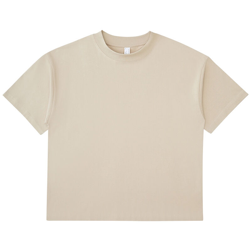 卸売 ドロップ 肩空きTシャツ カスタム ロゴ ボックスフィット 男性Tシャツ 高品質 100%重綿Tシャツ