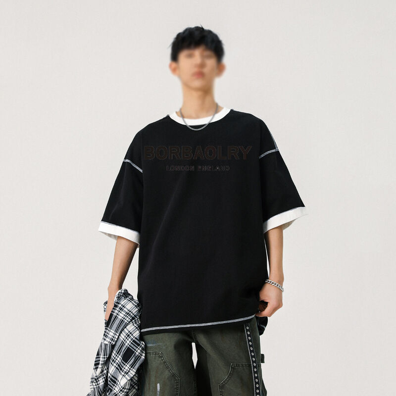 コットンプレミアムTシャツ ユニセックスデザイナーTシャツ メーカー カスタムTシャツ プリント用無地Tシャツ