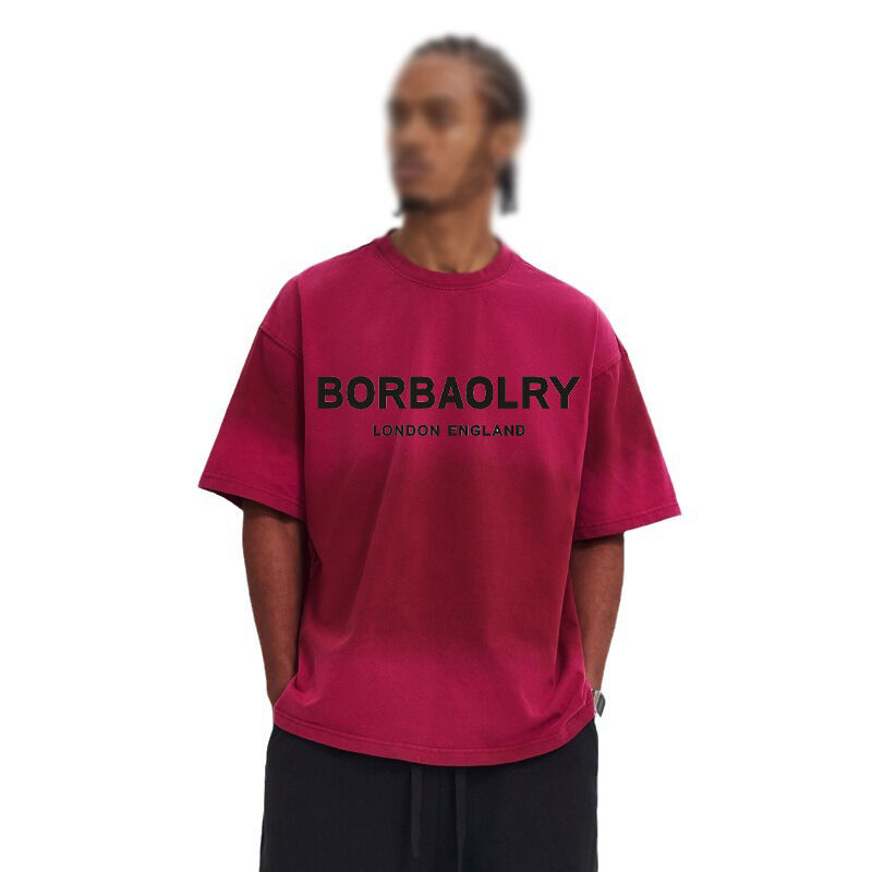 ファッションブランド 男性用Tシャツ デザイナー 豪華屋外綿Tシャツ プリント 丸頸短袖 カジュアル スウェットシャツ