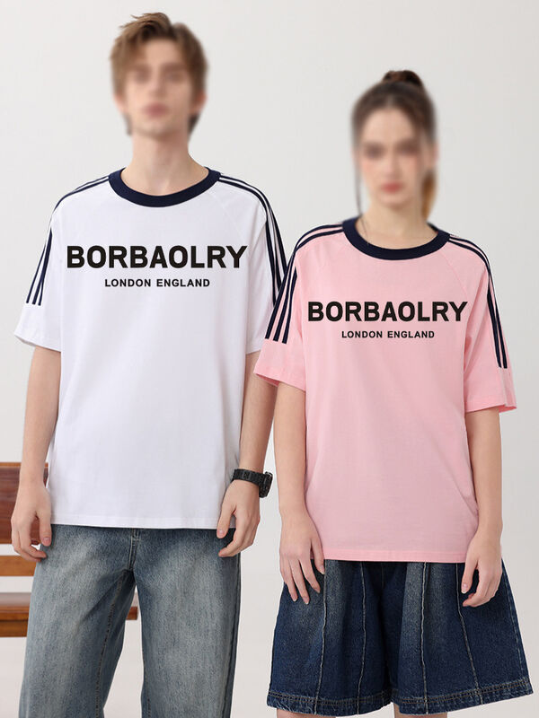 カスタムプリントロゴTシャツ デジタルプリントで低MOQのカジュアルスタイル 男性/女性/子供のための緊急注文