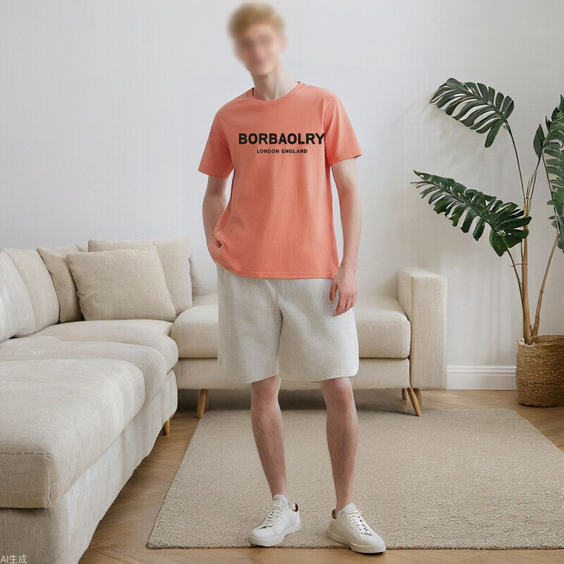 カスタム印刷Tシャツ 高品質卸売 男性用カスタムTシャツ 220gm シンプル空白Tシャツ コットン 男性用Tシャツ