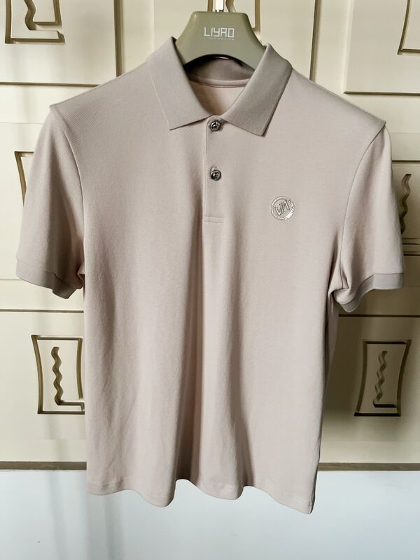 Men's for Polo T-Shirts High Quality Cotton Custom Embroidered  Logo or Machine Printing logo Casual Brand City Polos