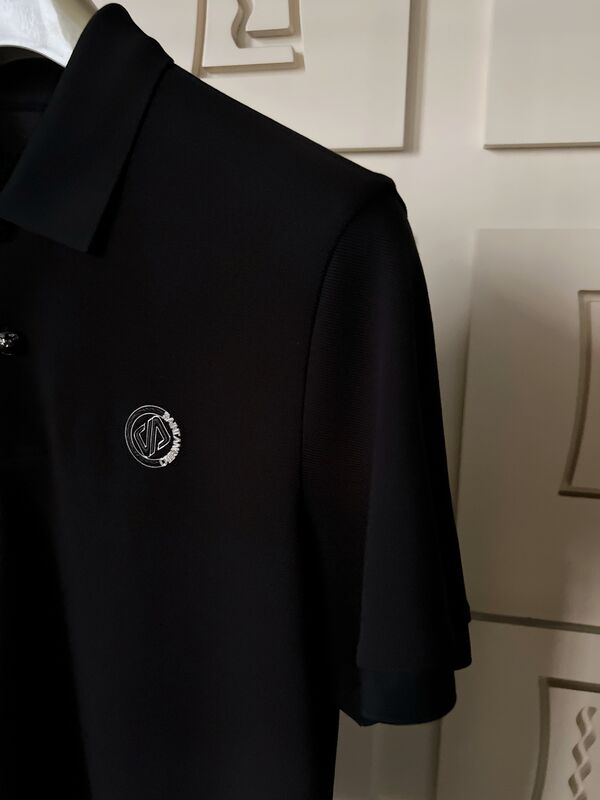 Men's for Polo T-Shirts High Quality Cotton Custom Embroidered  Logo or Machine Printing logo Casual Brand City Polos