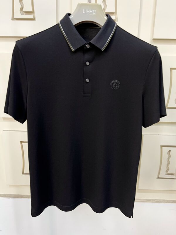 ラグジュアリーメンズポロシャツ | ミニマルデザインとコントラストカラー、ハイクオリティな職人技 メンズTシャツ プロフェッショナルTシャツ ファクトリー