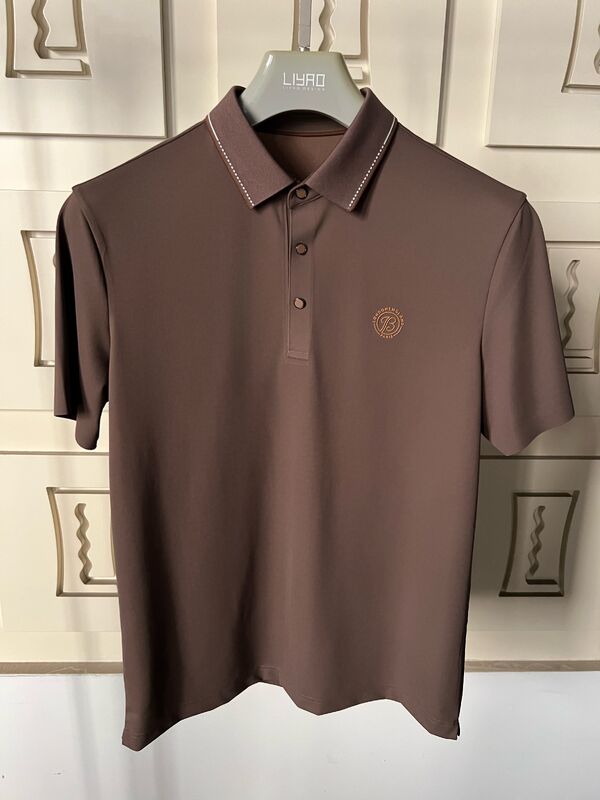 ラグジュアリーメンズポロシャツ | ミニマルデザインとコントラストカラー、ハイクオリティな職人技 メンズTシャツ プロフェッショナルTシャツ ファクトリー