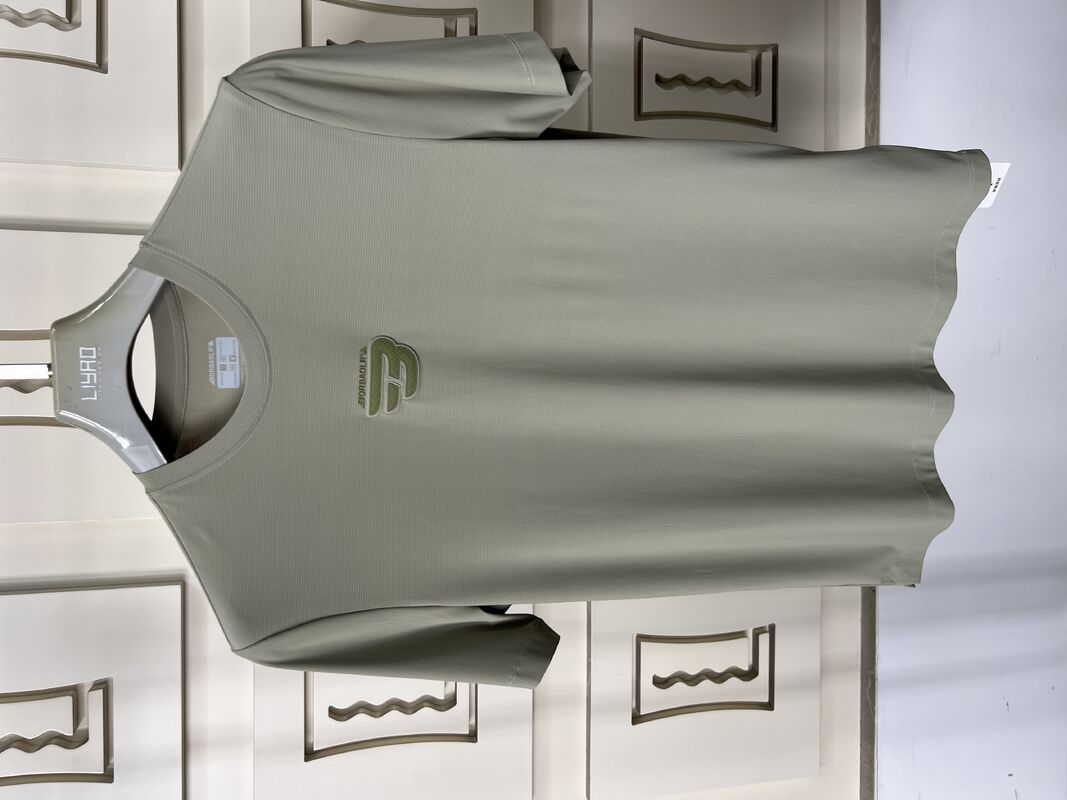 メンズ オリーブグリーン スポーツセット - 半袖Tシャツ＆パンツ、通気性生地 メンズTシャツ