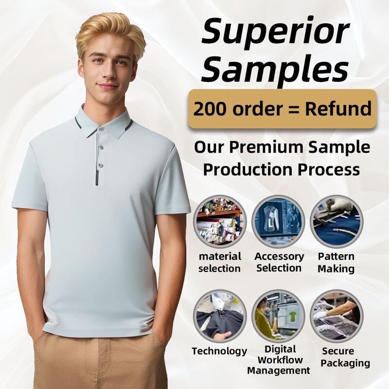 卸売 新トレンド 無地 カスタム スポーツ ゴルフ 速乾 ジムシャツ 通気性 半袖 トップス ポロシャツ