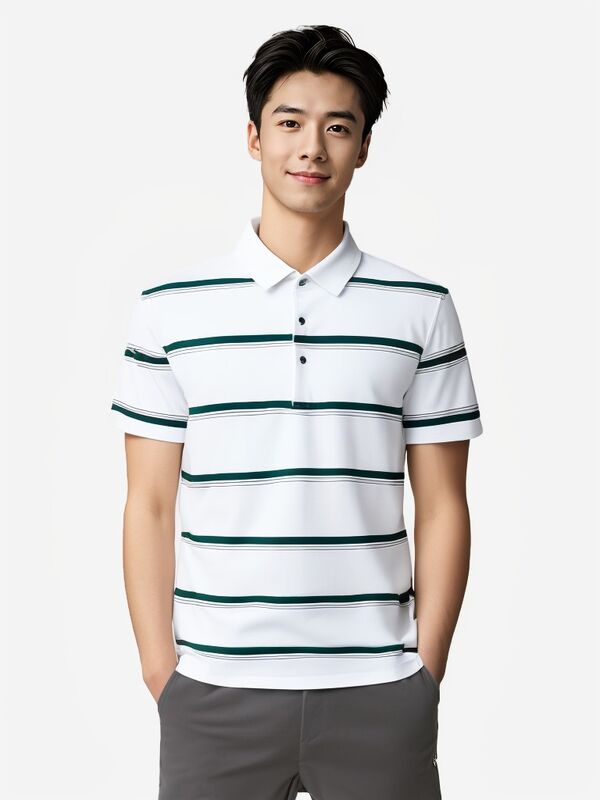 速達 ストライプ オーバーサイズ ポロシャツ 最新ファッショントレンド カスタムポロシャツ
