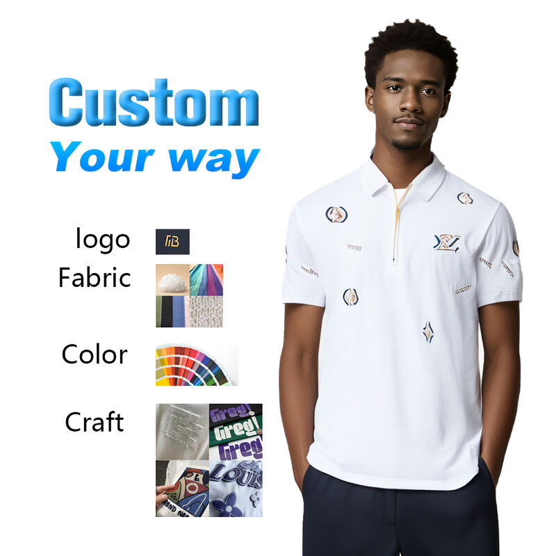 メーカーのトレンディなメンズカジュアル無地織り生地半袖コート 刺繍入りラペル 万能 ユースベース アンチピリング