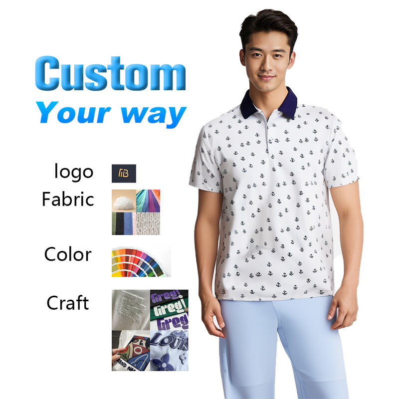男性用ポーロシャツ 男性用&女性用 パーソナライズ&プリント ビジネス用ゴルフポーロ カジュアルウェア&スポーツチーム 男性用Tシャツポーロ
