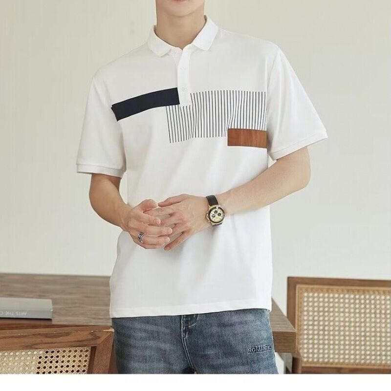 カスタムロゴ半袖ゴルフポロシャツ 通気性 速乾性 綿100% 無地 夏のゴルフに最適