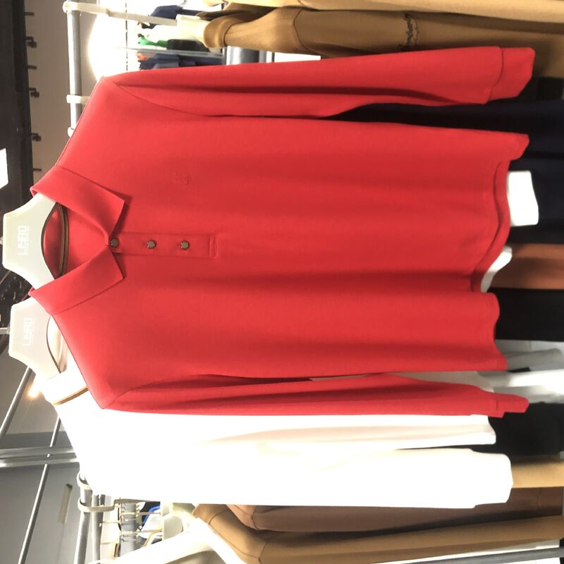 ポロシャツ 長袖シャツ カスタムロゴ ポロシャツ コットン メンズ ドライフィット ゴルフポロシャツ 長袖