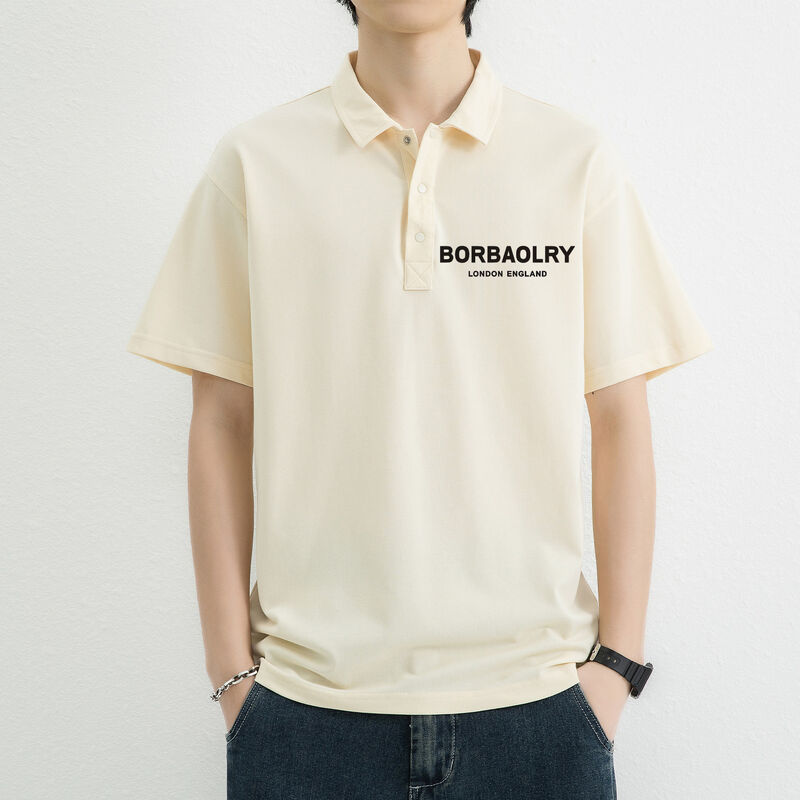 高品質メンズポロシャツ カミセタス ポロ デ オムブレ フォーマル カスタム カジュアル 無地フィット ポロTシャツ